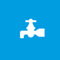 Icon mit Wasserhahn